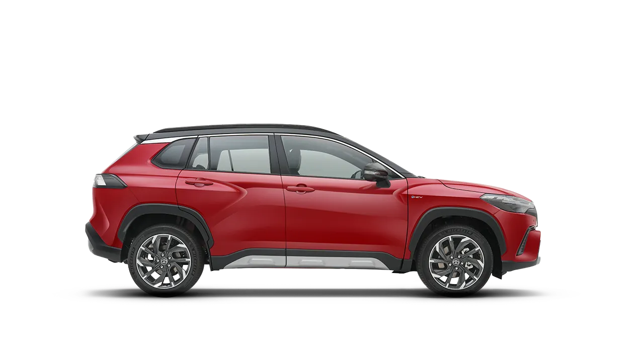 Corolla Cross 1.8 GR-S HEV Emotional Red , Attitude Black Mica