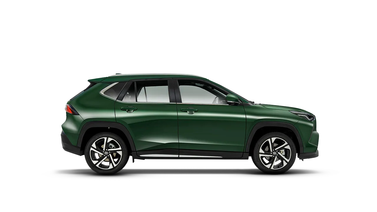 Yaris Cross Greenish Gun Metal